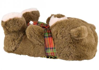 Γυναικείες Παντόφλες Σπιτιού | Ζωάκια | Υφαντίδης | 752611 | Καφέ - Υφαντίδης - 